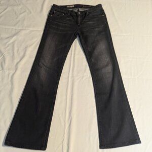 AG Adriano Goldschmied Size 26*R (Short) Dark Gray "The Angel" Boot Cut Jeans